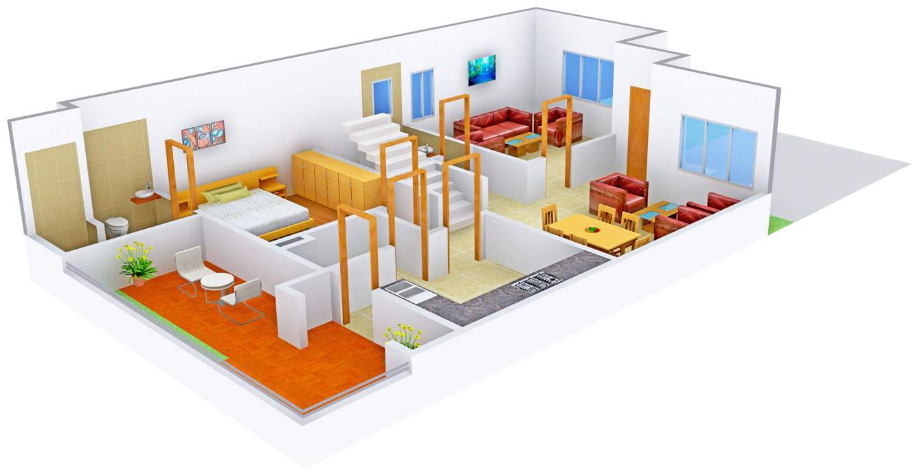 Shalimar Garden Bay Villa (4BHK+4T (2,324 sq ft) 2324 sq ft)