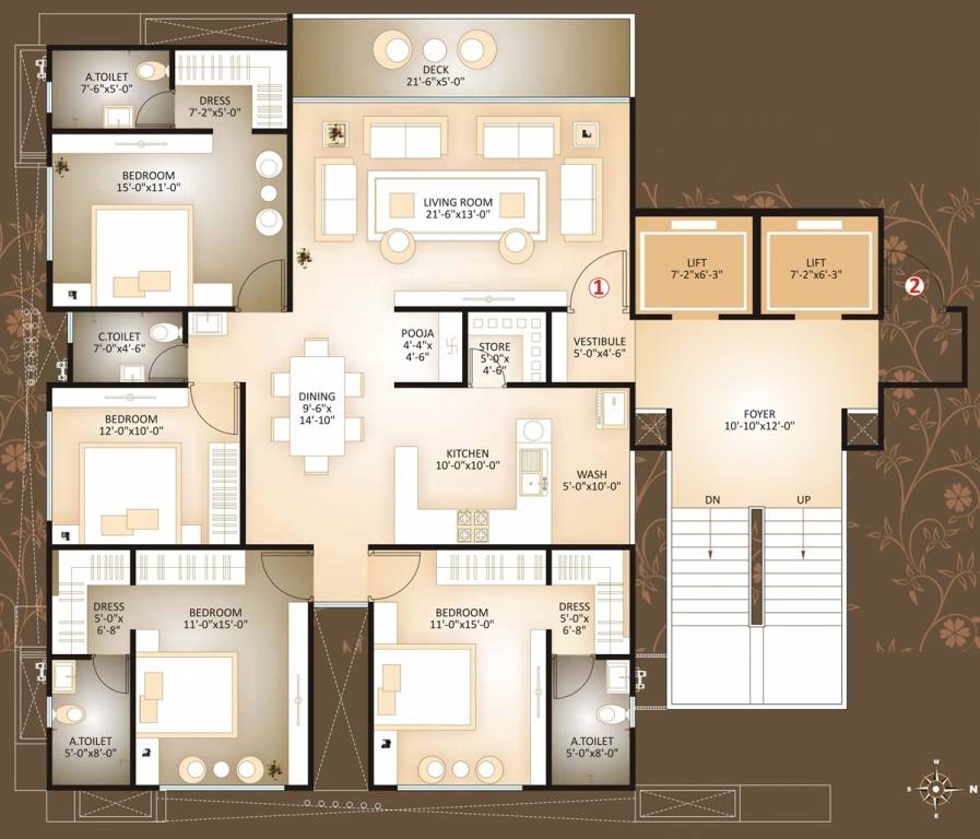  elanza Floor Plan Floor Plan