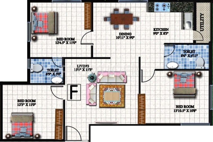 Sai Developers Bangalore Skanda (3BHK+2T (1,333 sq ft) 1333 sq ft) Sai Developers Bangalore Skanda (3BHK+2T (1,333 sq ft) 1333 sq ft)