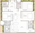Raghuvir Sheraton Luxury (3BHK+3T (2,625 sq ft) 2625 sq ft)