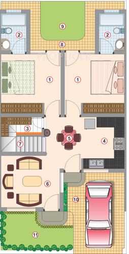 Chopra Aditya Residency (2BHK+2T (788 sq ft) 788 sq ft)