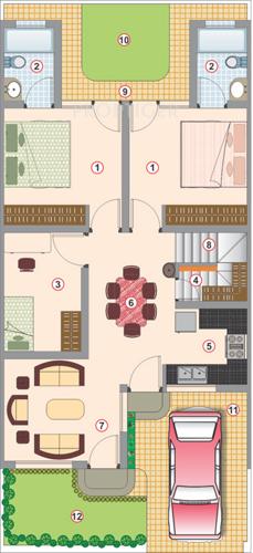 Chopra Aditya Residency (2BHK+2T (913 sq ft) 913 sq ft)