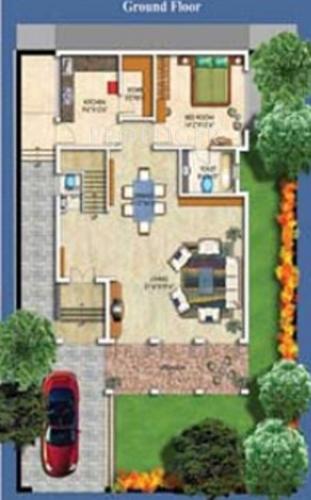 Gardenia Le Gardenia (4BHK+5T (3,200 sq ft) 3200 sq ft)