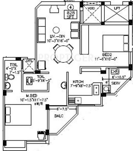 Afraah Crystal Court (2BHK+2T (828 sq ft) 828 sq ft) Afraah Crystal Court (2BHK+2T (828 sq ft) 828 sq ft)
