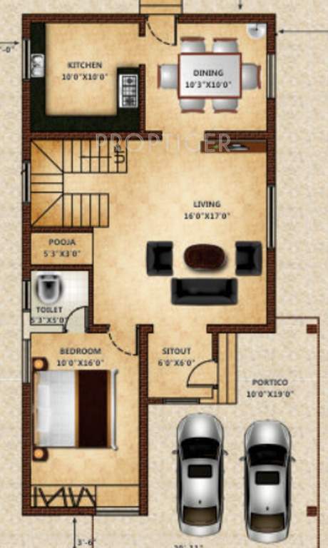 SSS Jaya Enclave (3BHK+3T (2,040 sq ft) 2040 sq ft)