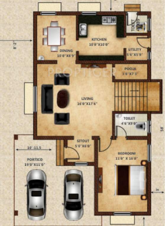 SSS Jaya Enclave (3BHK+3T (2,200 sq ft) 2200 sq ft)