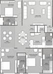 Imperial Blossom (3BHK+3T (3,390 sq ft) + Pooja Room 3390 sq ft)
