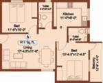 SP Radhae Shyam (2BHK+2T (911 sq ft) 911 sq ft) SP Radhae Shyam (2BHK+2T (911 sq ft) 911 sq ft)