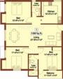 SP Radhae Shyam (3BHK+2T (1,300 sq ft) 1300 sq ft)