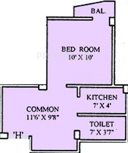 Durga Neel Diganta Enclave (1BHK+1T (430 sq ft) 430 sq ft) Durga Neel Diganta Enclave (1BHK+1T (430 sq ft) 430 sq ft)