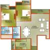 Ansal Celebrity Woods (2BHK+2T (1,360 sq ft) 1360 sq ft)