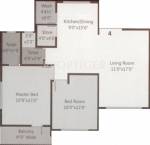 Shree Gajanand Stylome Heights (2BHK+2T (1,300 sq ft) 1300 sq ft)