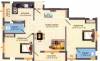 Infraz Wavez (2BHK+2T (985 sq ft) 985 sq ft)