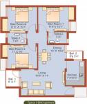 Fire Daffodil Highs (3BHK+2T (1,242 sq ft) 1242 sq ft) Fire Daffodil Highs (3BHK+2T (1,242 sq ft) 1242 sq ft)