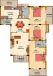 KBA Aura (3BHK+3T (1,798 sq ft) 1798 sq ft)