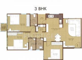 Kush Crystal Heights (3BHK+3T (1,480 sq ft) 1480 sq ft)