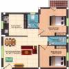 Infraz Edenz (2BHK+2T (866 sq ft) 866 sq ft)
