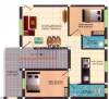 Infraz Edenz (2BHK+2T (890 sq ft) 890 sq ft)