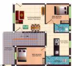 Infraz Edenz (2BHK+2T (890 sq ft) 890 sq ft)