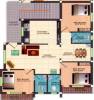 Infraz Edenz (3BHK+3T (1,251 sq ft) 1251 sq ft)