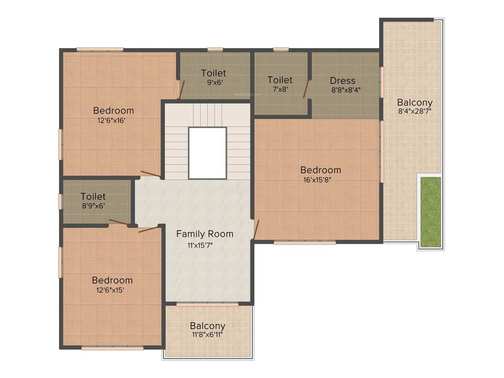 Purva The Sound of Water (4BHK+5T (4,723 sq ft) + Servant Room 4723 sq ft)