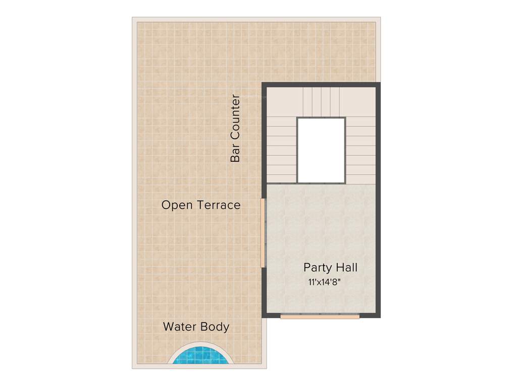 Purva The Sound of Water (4BHK+5T (4,723 sq ft) + Servant Room 4723 sq ft)