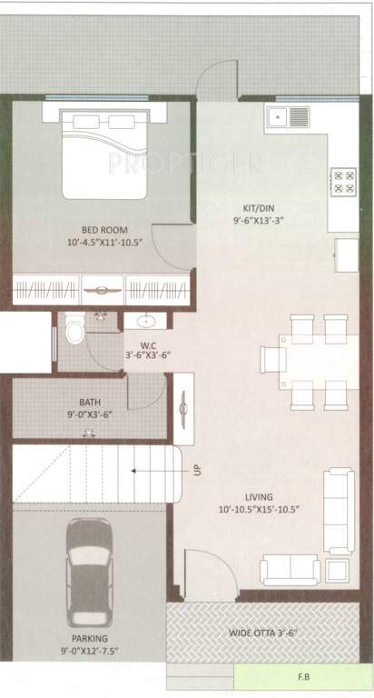 Shiv Sai Chaitanya Residency (4BHK+3T (2,393 sq ft) + Pooja Room 2393 sq ft)