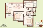  Golden City Nest (2BHK+2T (1,120 sq ft) 1120 sq ft)