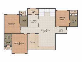 Marvel Sorrento (3BHK+3T (2,890 sq ft) 2890 sq ft) Marvel Sorrento (3BHK+3T (2,890 sq ft) 2890 sq ft)