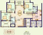 Golden Heaven (3BHK+2T (1,304 sq ft) 1304 sq ft) Golden Heaven (3BHK+2T (1,304 sq ft) 1304 sq ft)