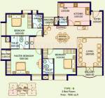 Golden Heaven (3BHK+3T (1,650 sq ft) 1650 sq ft) Golden Heaven (3BHK+3T (1,650 sq ft) 1650 sq ft)