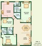 Golden Neptune (3BHK+3T (1,610 sq ft) 1610 sq ft) Golden Neptune (3BHK+3T (1,610 sq ft) 1610 sq ft)