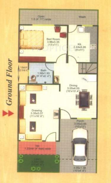Mahendra Township (4BHK+4T (1,887 sq ft) 1887 sq ft)