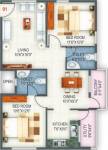 Sree Malyadri Silver Oak (2BHK+2T (1,055 sq ft) 1055 sq ft) Sree Malyadri Silver Oak (2BHK+2T (1,055 sq ft) 1055 sq ft)