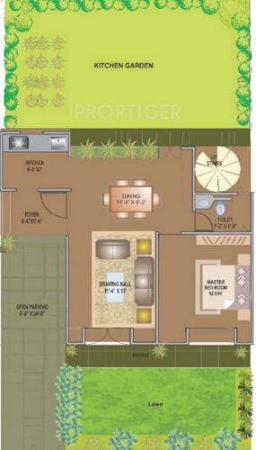 Aakriti Highlands Blue (1BHK+1T (730 sq ft) 730 sq ft) Aakriti Highlands Blue (1BHK+1T (730 sq ft) 730 sq ft)