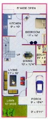 Mahendra City (3BHK+3T (1,918 sq ft) + Study Room 1918 sq ft)