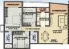 Indiabulls Centrum (3BHK+2T (1,680 sq ft) 1680 sq ft)