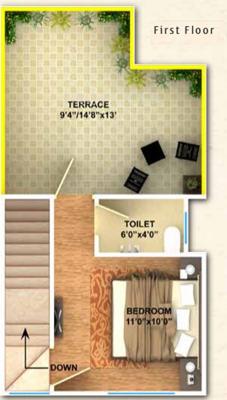 Soumya Vedanta Villas (2BHK+2T (950 sq ft) 950 sq ft)