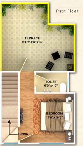 Soumya Vedanta Villas (2BHK+2T (950 sq ft) 950 sq ft)