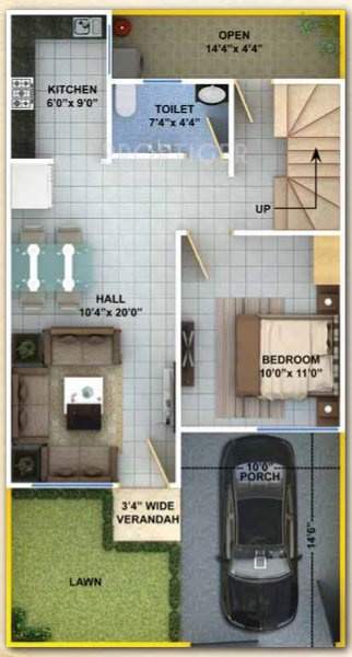 Soumya Vedanta Villas (3BHK+3T (1,300 sq ft) 1300 sq ft)