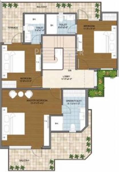 Aarone Countywalk Villa (4BHK+3T (2,300 sq ft) + Pooja Room 2300 sq ft)
