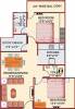 Mahendra Greenwoods Extension Apartment (2BHK+2T (1,019 sq ft) 1019 sq ft)