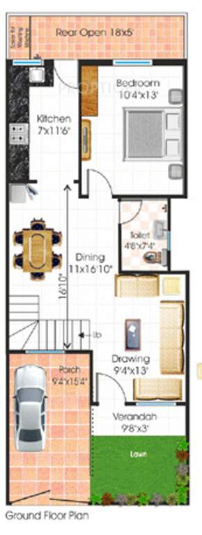 Soumya Tulip Green (3BHK+3T (900 sq ft) 900 sq ft)