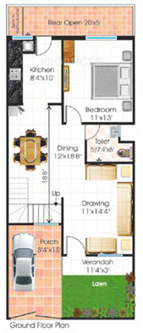 Soumya Tulip Green (3BHK+3T (1,000 sq ft) 1000 sq ft)