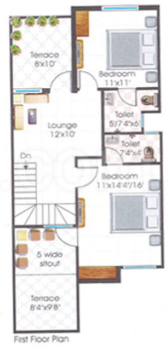 First Floor Plan tulip green Floor Plan First Floor Plan