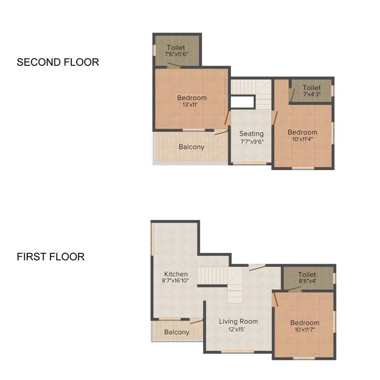 Shree Laxmi Sai Aastha (3BHK+3T (1,400 sq ft) 1400 sq ft)