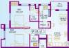 Navin Brookfield (2BHK+2T (918 sq ft) 918 sq ft)