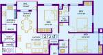 Navin Brookfield (3BHK+2T (1,272 sq ft) 1272 sq ft) Navin Brookfield (3BHK+2T (1,272 sq ft) 1272 sq ft)