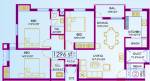 Navin Brookfield (3BHK+2T (1,296 sq ft) 1296 sq ft) Navin Brookfield (3BHK+2T (1,296 sq ft) 1296 sq ft)