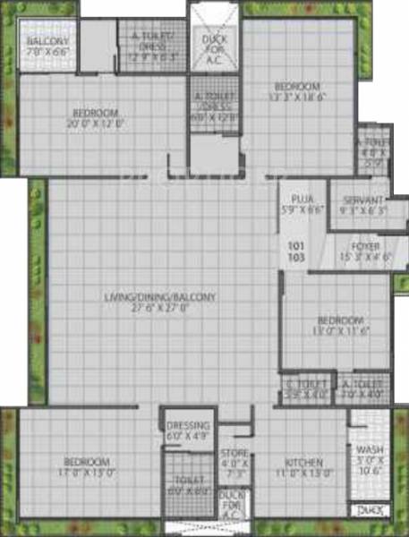 Raghuvir Shyam Luxury (4BHK+4T (3,500 sq ft) + Servant Room 3500 sq ft) Raghuvir Shyam Luxury (4BHK+4T (3,500 sq ft) + Servant Room 3500 sq ft)